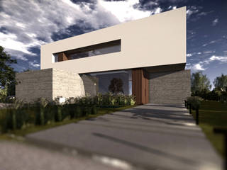 Casa CI336, BAM! arquitectura BAM! arquitectura Case in stile minimalista