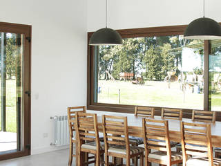 Casa CL, BAM! arquitectura BAM! arquitectura Esszimmer im Landhausstil