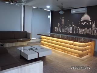 Office Interior, JNS Design JNS Design Коммерческие помещения МДФ