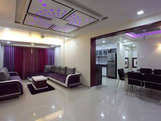 YOGESH KATARIA-VALSAD, PSQUAREDESIGNS PSQUAREDESIGNS Modern living room