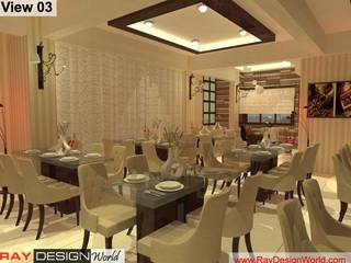 Indian Restaurant, Ray Design World Ray Design World Asian style dining room