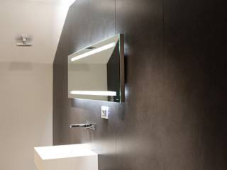 Ernesto Fusco Interior Designer Minimalist style bathroom Grey