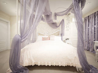 Спальня "Pearl", Студия дизайна Дарьи Одарюк Студия дизайна Дарьи Одарюк Habitaciones de estilo clásico