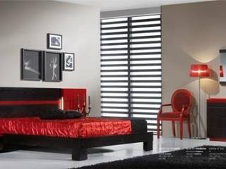 Sugestões para mobilar o seu quarto, relax mobiliário e decoração relax mobiliário e decoração Modern style bedroom Engineered Wood Wood effect