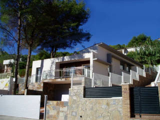 Casa Cubelles 1, Oleb Arquitectura & Interiorismo Oleb Arquitectura & Interiorismo Casas de estilo mediterráneo