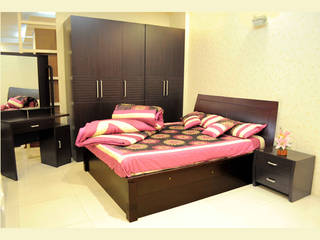 Bedroom design, ujjwalinteriors ujjwalinteriors モダンスタイルの寝室