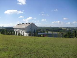 Casa de campo em Salto de Pirapora, GATE Arquitetos Associados GATE Arquitetos Associados บ้านและที่อยู่อาศัย