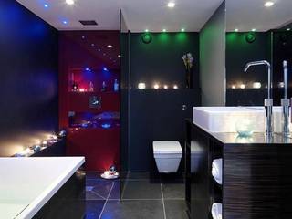 Bathroom design, Quirke McNamara Quirke McNamara Salle de bain industrielle Marron