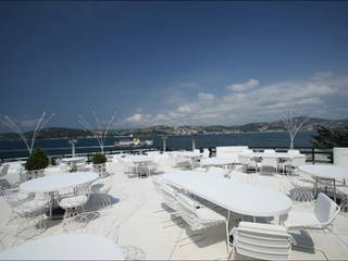 KAŞIBEYAZ BOSPHORUS, ROMANO DİZAYN ROMANO DİZAYN Jardim interior