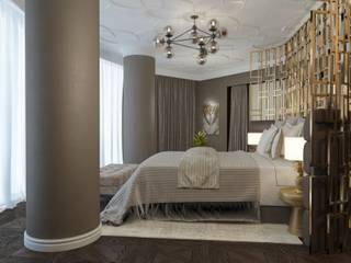 50 оттенков шоколадного..., Катя Волкова Катя Волкова Modern style bedroom