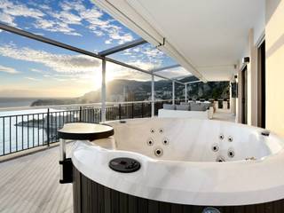 Monte Carlo Penthouse, Vesta Vision Vesta Vision Modern balcony, veranda & terrace