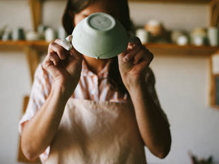 Ceramics, Margarida Fabrica Margarida Fabrica Minimalist kitchen