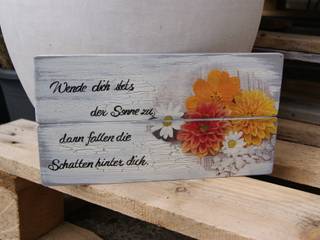 Hübsches Wandschild mit Spruch, Meriland-Iris Meruna Meriland-Iris Meruna กำแพง ไม้ Wood effect