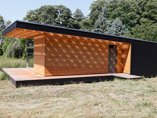 Neues Sommerhaus PIU 65 mit noch mehr Licht, SOMMERHAUS PIU - YES WE WOOD SOMMERHAUS PIU - YES WE WOOD منازل خشب Wood effect