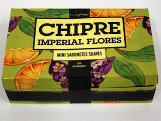 CHIPRE IMPERIAL SOAP, Marcos Alves Design Marcos Alves Design ラスティックスタイルの お風呂・バスルーム 紙