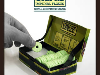 CHIPRE IMPERIAL SOAP, Marcos Alves Design Marcos Alves Design ラスティックスタイルの お風呂・バスルーム 紙