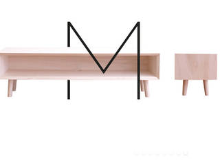 Media, Colectivo de Melhoramentos Colectivo de Melhoramentos Minimalist living room Plywood