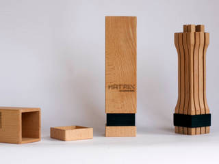 MATRIX. L'evoluzione del timbro del pane., SCHIUMA POST DESIGN SCHIUMA POST DESIGN Casas minimalistas Madera Acabado en madera