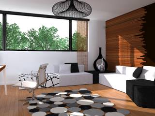 domowe biuro, Przytulne Wnętrze Przytulne Wnętrze Estudios y despachos de estilo moderno Madera Acabado en madera