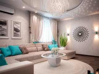 Квартира в ЖК Созвездие, 35KVADRATOV 35KVADRATOV Living room