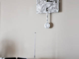 Orologio da parete Kuku, R.Ely Design R.Ely Design Other spaces Aluminium/Zinc