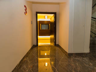Apartment Interiors, Studio Stimulus Studio Stimulus モダンスタイルの 玄関&廊下&階段