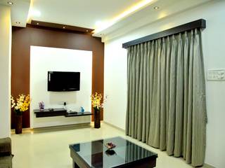 Chirag Shah Apartment, ZEAL Arch Designs ZEAL Arch Designs Salas de estar modernas