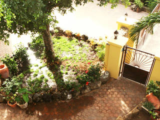 Casa Rokx, Willemstad Curaçao, architectenbureau Aerlant Cloin BNA architectenbureau Aerlant Cloin BNA Jardins tropicais