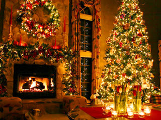 Decoración navideña "magia en tu hogar", Iglu Iglu Salones de estilo clásico Accesorios y decoración
