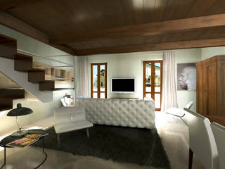 Nuovo Loft, Studio di Architettura Tundo Studio di Architettura Tundo Living room