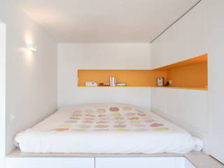 Rénovation d'un appartement bruxellois, Alizée Dassonville | architecture Alizée Dassonville | architecture Modern Bedroom