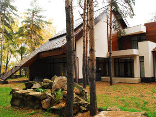 Загородный дом, Армен Мелконян Армен Мелконян Casas modernas