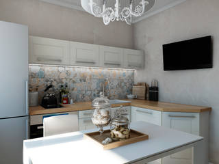 Квартира с орнаментом, TrioDesign TrioDesign Kitchen