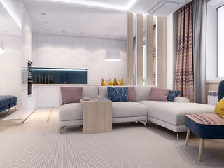 Студия , TrioDesign TrioDesign Living room