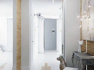 ЖК Москва, TrioDesign TrioDesign Couloir, entrée, escaliers originaux