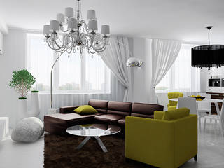 ЖК Москва, TrioDesign TrioDesign Living room