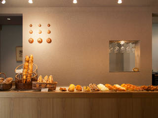 boulangerie Artisan'Halles （ブーランジェリーアルチザナル）, 村松英和デザイン 村松英和デザイン Commercial spaces