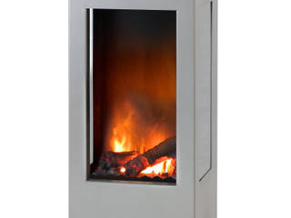 Prism Fire, muenkel design - Elektrokamine aus Großentaft muenkel design - Elektrokamine aus Großentaft ห้องนั่งเล่น