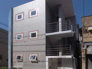 小さな賃貸マンション1, ユミラ建築設計室 ユミラ建築設計室 Modern Houses