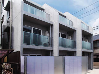 下北沢の賃貸マンション, ユミラ建築設計室 ユミラ建築設計室 Modern Houses