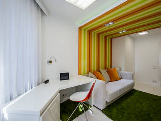 Квартира Командира воздушного судна, LUXER DESIGN LUXER DESIGN Dormitorios infantiles minimalistas