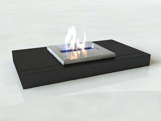 Chimenea Bioetanol portable, Shio Concept Shio Concept Modern living room آئرن / اسٹیل