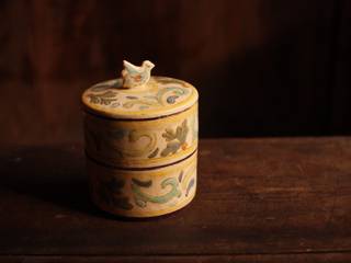 うつわ ～鳥と花～, Aya Masuyama Aya Masuyama Scandinavian style dining room Ceramic