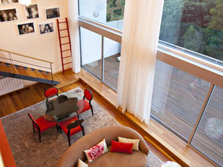 Loft | Quinta de Cravel | 2011, Atelier Susana Camelo Atelier Susana Camelo Modern Living Room Red