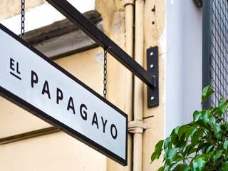 INTERIORES EL PAPAGAYO RESTAURANT, CAPÓ estudio CAPÓ estudio พื้นที่เชิงพาณิชย์