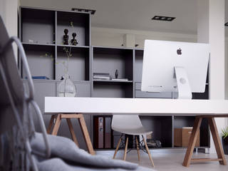 Home Office, SALA VISCOM SALA VISCOM Modern study/office Wood Wood effect