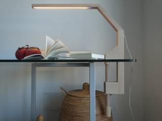 LAMP LED mod. VIDUN, Frigerio Paolo & C. Frigerio Paolo & C. Moderne Wohnzimmer Holz Transparent