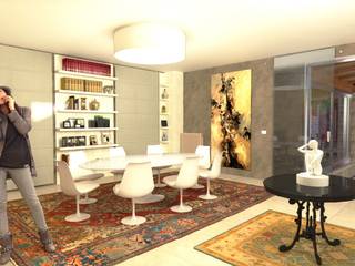 Living Room, Planet G Planet G Moderne Esszimmer