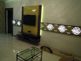 Punjabi's Residence., MAVERICK Architects MAVERICK Architects Modern Living Room