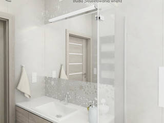 INVENTIVE INTERIORS - Jasne mieszkanie w beżach, Inventive Interiors Inventive Interiors Modern bathroom